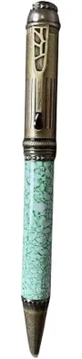 Image de 1 stylo plume de luxe noir, haut de gamme