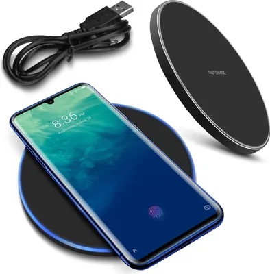Produktbild von Schnell Ladegerät für ZTE Axon 10 Pro QI Wireless Charger Induktive Ladestation