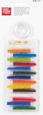 Image de Set de perles Rocaille mat 17 pcs.