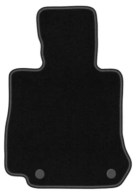 Immagine prodotto di Tappetino guidatore in moquette per Mercedes GLC X253 2015- (SUV) – 1 pezzo, nero, su misura – Wielganizator BASIC