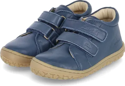Produktbild von Lurchi Barefoot Kinder Lauflernschuhe/ Klettschuhe NORIK Blau GlattlederGröße:21