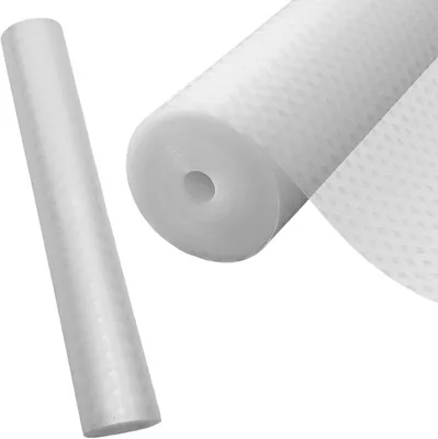 Produktbild von Schubladenmatte für die Küche 30 × 300 cm, rutschfeste und wasserdichte Einlage, transparente Folie, zuschneidbar für Schubladen, Schränke und Kühlschränke