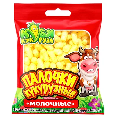 Produktbild von Süße Maisstäbchen mit Milchgeschmack 140g