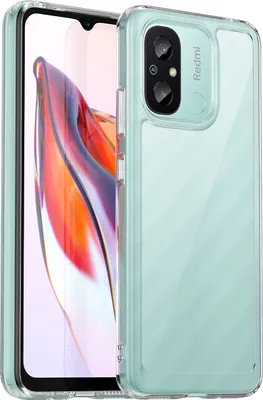 Obrázek produktu pro Pouzdro pro Xiaomi Redmi 12C průhledné, nárazuvzdorné TPU silikonové ochranné pouzdro Průhledný