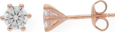 Produktbild von JuwelmaLux Ohrringe Silber 925 mit Zirkonia Roségold plattiert JL10-06-0510