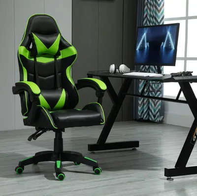 Produktbild von MCC Bürostuhl, Gaming Sessel, Ergonomisch, Schreibtischstuhl, Drehstuhl, Gamingstuhl in 4 Farben erhältlich