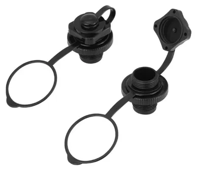 Produktbild von INF Universelles Boston-Ventil 22mm PVC Ersatzventil x2 für Kajaks