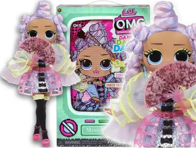 Obrázek produktu pro L.O.L. Surprise! OMG Dance Doll- Miss Royale, Módní panenka, Ženy, 5 rok/roky, Dívka, 250 mm, Vícebarevný