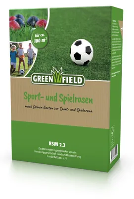 Artikelbild 1 von 'Greenfield Sport & Spielrasen (2 kg)' aus der Kategorie Sportrasen