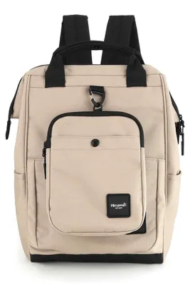 Obrázek produktu pro Peterson dámský městský batoh s kapsičkou béžový 20 l A4