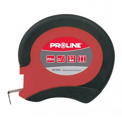 Obrázek produktu pro Dlouhý ocelový svinovací metr Proline 20 m