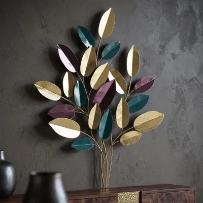 Imagen del producto de Mauro Ferretti. Panel decorativo para pared, diseño "Colorful", 81,9 x 3,8 x 97 cm