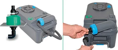 Produktbild von Ökologisches Belüftungssystem Sog 2 für WC-Kassette C220-C223-C224 Thetford - Sog