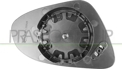 Produktbild von PRASCO Spiegelglas Außenspiegel Links für TOYOTA Yaris Schrägheck (P13) Beheizbar Konvex TY3287514