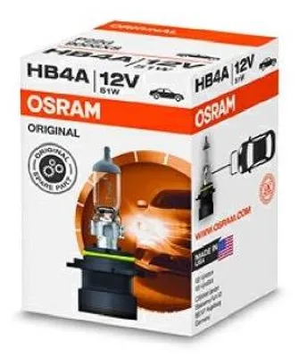 Obrázok produktu pre OSRAM 9006XS Original HB4A 12V sklápacia skrinka P22d stretávacie/diaľkové svetlá