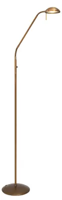 Obrázok produktu pre Lampa stojaca - bronz - Biron - sklo kov - dizajnová lampa - LED - 7501BR - Mexlite