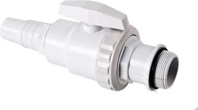 Immagine prodotto di Valvola di intercettazione 1/4 di giro + estremità scanalata Ø 32/38 mm