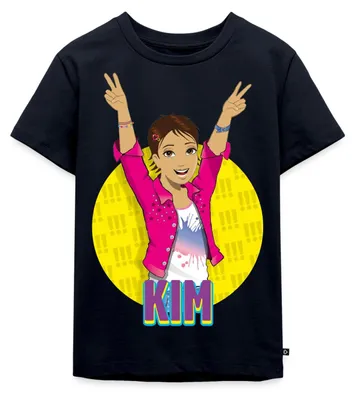 Produktbild von Spreadshirt Die Drei Ausrufezeichen Kim Kinder Premium T-Shirt, 110/116 (4 Jahre), Navy