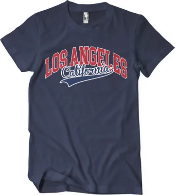 Produktbild von Los Angeles - California T-Shirt - XX-Large - Navy