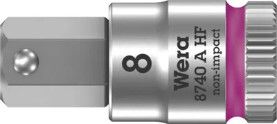 Produktbild von 8740 A HF Zyklop Bitnuss mit 1/4-Antrieb mit Haltefunktion . 5/16