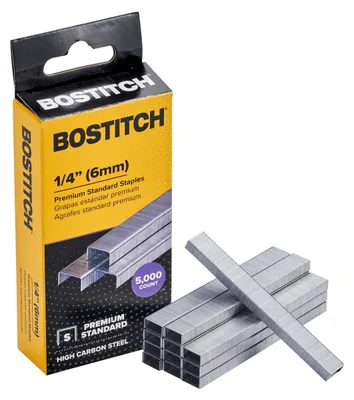 Image de Bostitch - Staples Bostitch SBS191/4CP GALV 1/4-6mm | Boîte de 5000 pièces