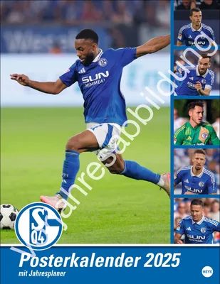 A collage of images featuring football players in blue and green kits, with a large central image of a player in action.