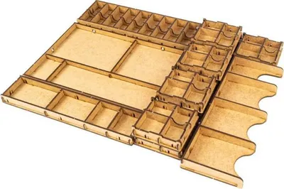 Produktbild von Insert für Founders of Gloomhaven – Brettspiel Organizer HDF
