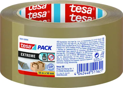 Produktbild von tesa tesapack 50m x 50mm Extreme braun 58645