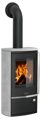 Produktbild von Justus Reno R Kaminofen Stahl Schwarz / Speckstein