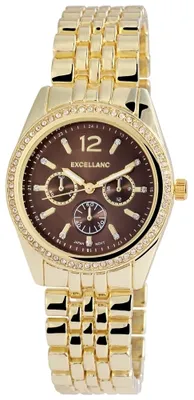 Produktbild von Excellanc Damenuhr mit Metallarmband