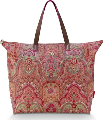 Produktbild von Pip Studio Reisetasche Schultertasche Tilda Tote Bag Jabali Red rot