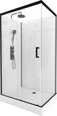 Obrázek produktu pro Sprchový box Aurlane Metro 110 x 80 x 230 cm černá