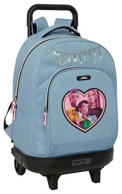 Productafbeelding van K-pop Demon Hunters Denim Dreams, premium rugtas voor school, 45 cm
