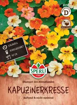 Produktbild von Kapuzinerkresse Diamant des Abendlandes | Kapuzinerkressesamen von Sperli