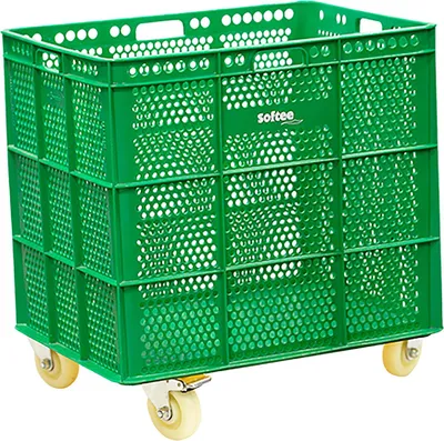 Obrázek produktu pro Pu Košík S Kolečky Verde - 1