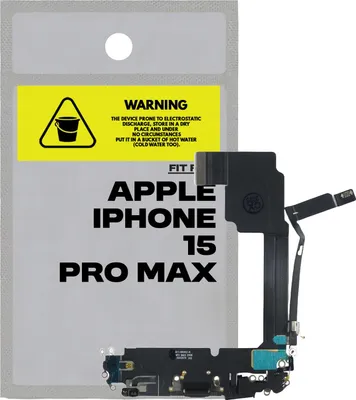 Produktbild von Ladeanschluss Flex-Ladeanschluss für Apple iPhone 15 Pro Max A3106 OEM