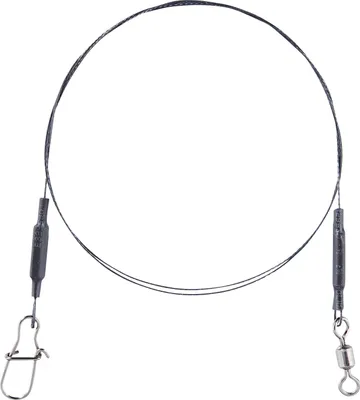 Produktbild von Balzer Shirasu 1x7 Titanium-Vorfach mit Sicherheitssnap Länge 35cm, Tragkraft 13kg