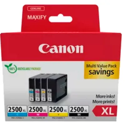 Image de Canon PGI-2500 XL BK/C/M/Y Multipack