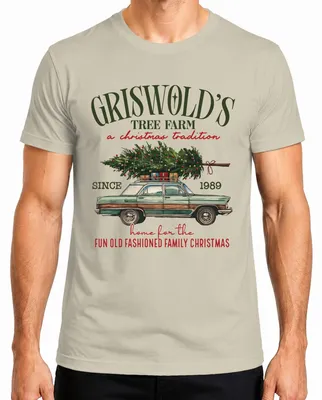 Immagine prodotto di Maglietta da uomo Griswold's Tree Farm Christmas Present Clark Griswold, Nature, XXL