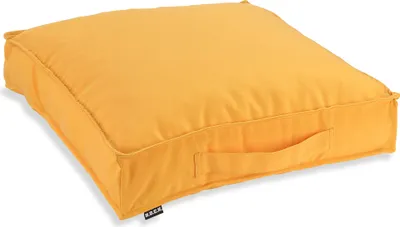 Produktbild von H.O.C.K. Classic Uni Outdoor Matratzenkissen 50x50x10cm gelb
