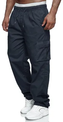 Immagine prodotto di Pantaloni cargo da uomo - Pantaloni da jogging sportivi con tasche