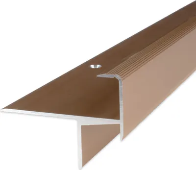 Produktbild von PROVISTON | Treppenkanten- & Winkelprofil | Aluminium | 33 x 13.3 x 1000 mm | Silber | Winkelprofil
