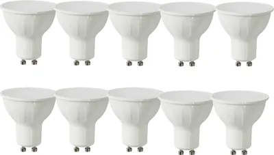 Produktbild von 10x 5W GU10 LED Leuchtmittel Leuchte Birne Spot Abstrahlwinkel 110° 400 Lumen 6400K Kaltweiß