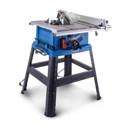 Produktbild von Scheppach Tischkreissäge HS105 - 2000W | 90mm Schnitthöhe | Ø255mm | schwenkbar bis 45° | 640x920mm Tischverbreiterung | inkl. Querschneidlehre