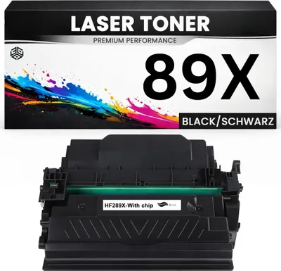 Produktbild von Toner kompatibel für HP CF289X(89X) LaserJet Enterprise MFP M528dn/M528f LaserJet Enterprise Flow MFP M528c/M528z LaserJet Enterprise M507x/M507n/M507dn in Schwarz