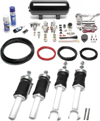 Zdjęcie produktu dla Zestaw zawieszenia pneumatycznego TA Technix czarny do Honda Civic V + VI CRX III EG EH EJ EK