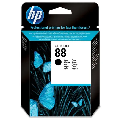 Zdjęcie produktu dla HP 88, Standardowa wydajność, Czarny, Tusz na bazie pigmentu, 1 szt., 850 stron(y)