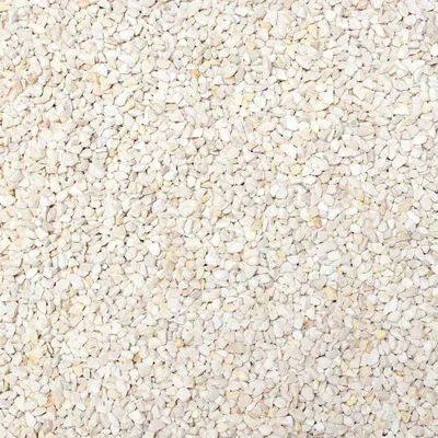 Produktbild von 1kg Dekogranulat Granulat Streudeko Farbgranulat Dekosteine Farbkies ca. 0,7L 2-3mm, Farbe:creme