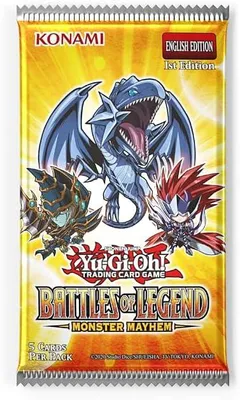Obrázok produktu pre Yu-Gi-Oh! Battles of Legend: Monster Mayhem – Rozšírenie (5 balíčkov)