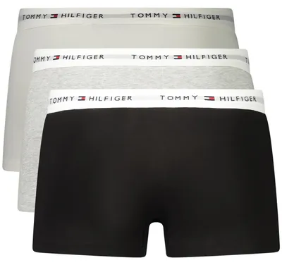 Image de Tommy Hilfiger WIP 612903400001 in BLK/WHITE/LGHT GRY HTHR color size small
